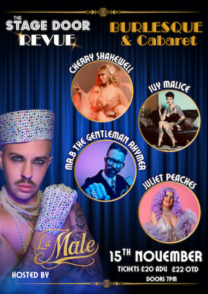 The Stage Door Revue Burlesque & Cabaret - November 2025